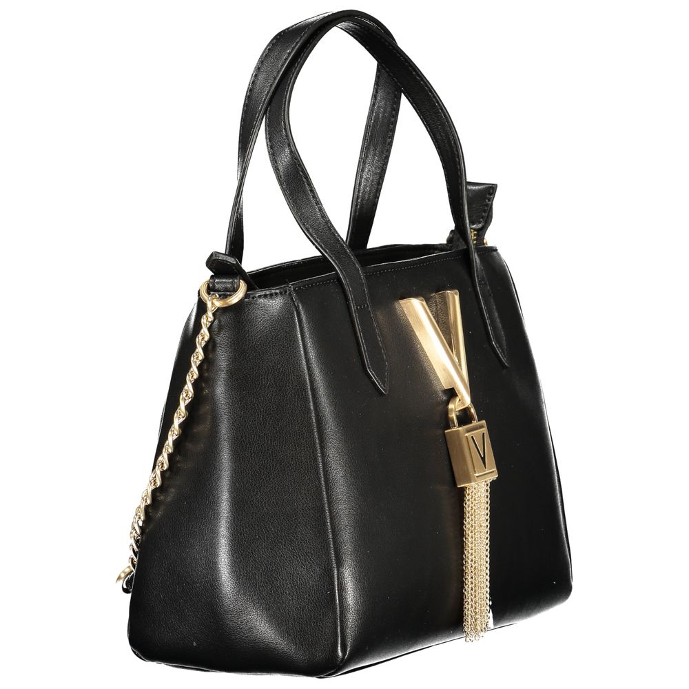 Mario Valentino Nero Poliuretano Woman Handbag | Regal Royce