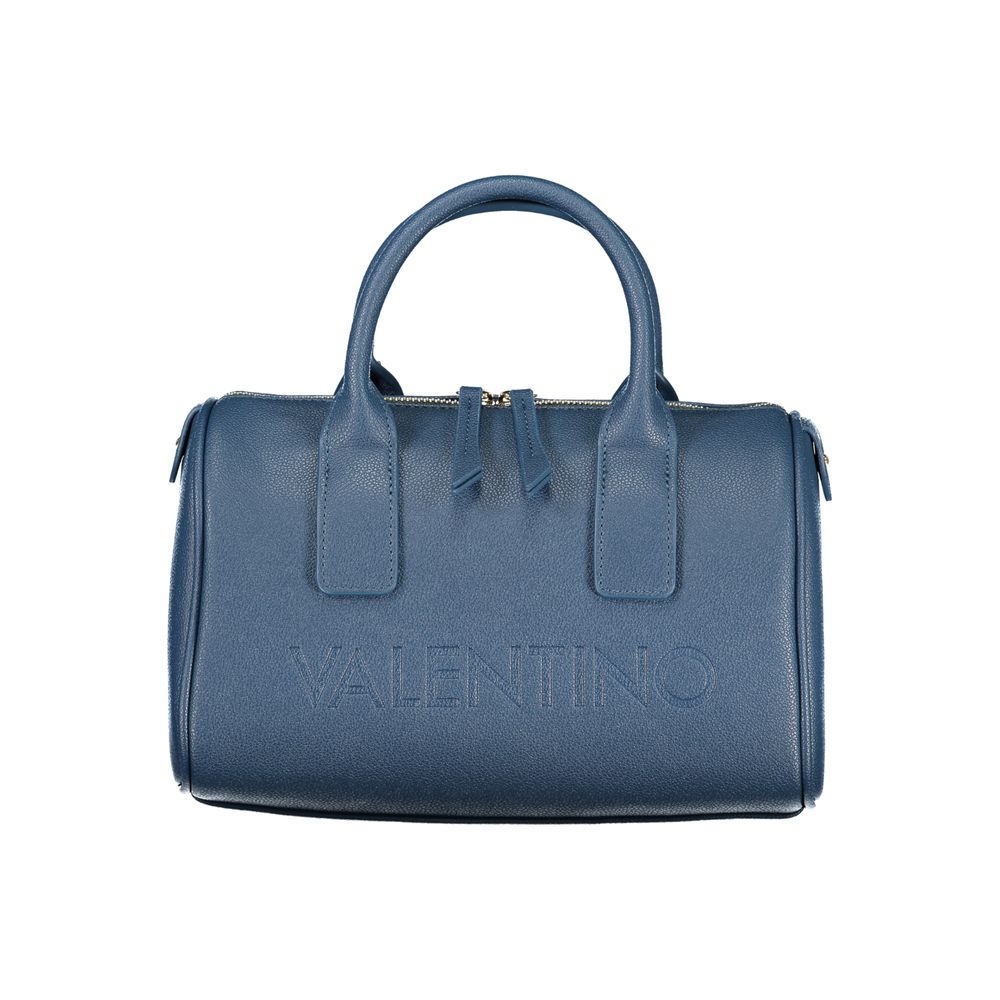 Mario Valentino Blu Polyurethane Woman Handbag | Regal Royce
