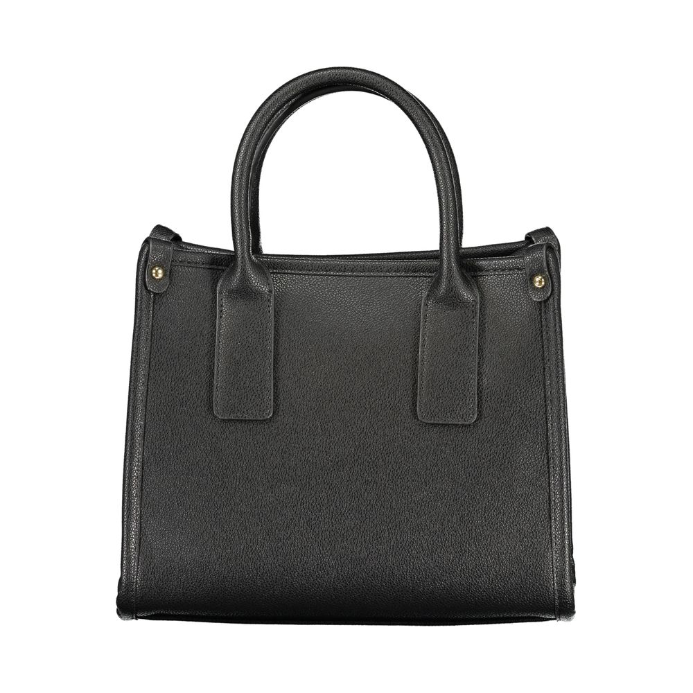 Mario Valentino Nero Poliuretano Women Handbag | Regal Royce