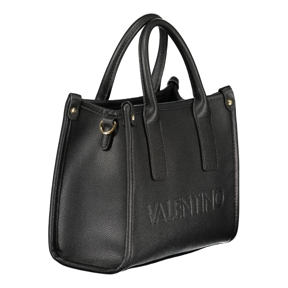 Mario Valentino Nero Poliuretano Women Handbag | Regal Royce