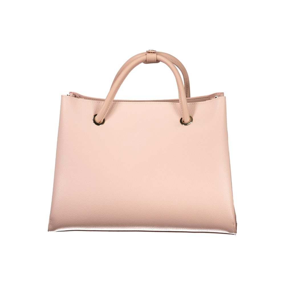Mario Valentino Rosa Polyurethane Women Handbag | Regal Royce