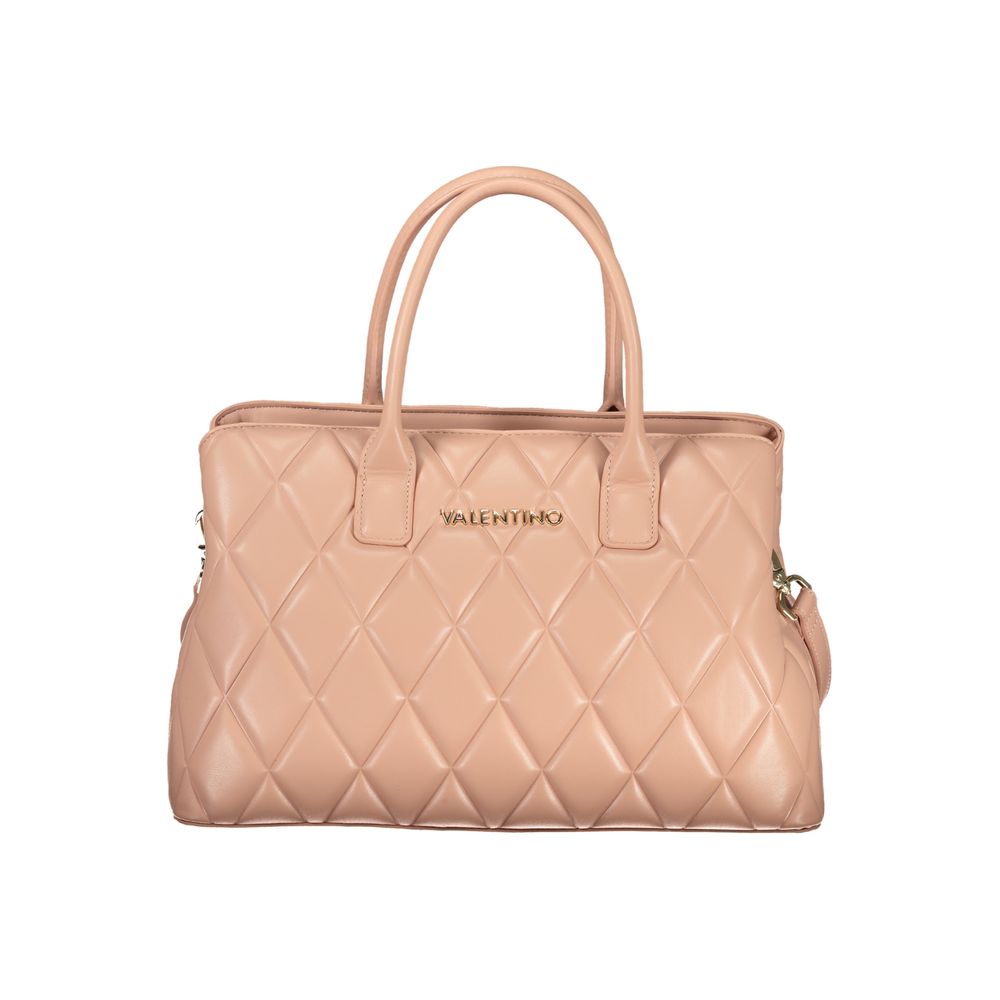 Mario Valentino Rosa Polyurethane Women Handbag | Regal Royce