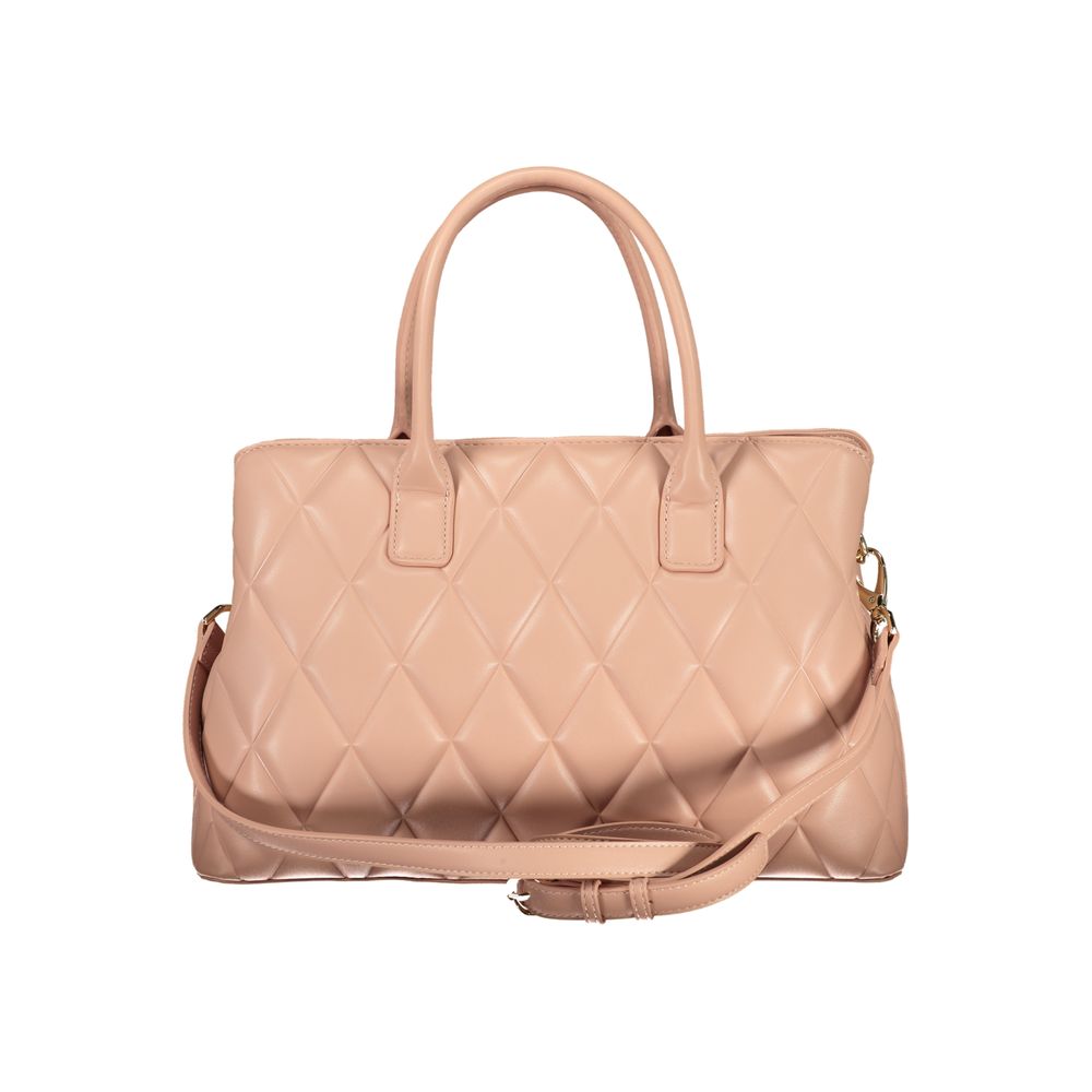 Mario Valentino Rosa Polyurethane Women Handbag | Regal Royce