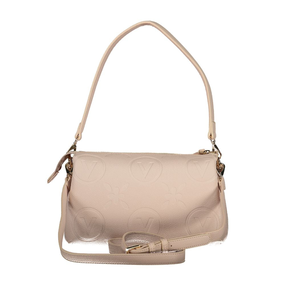 Mario Valentino Rosa Polyurethane Women Shoulder Bag | Regal Royce