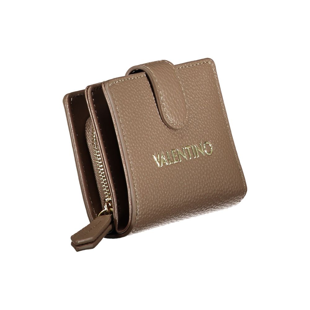 Mario Valentino Brown Polyethylene Wallet