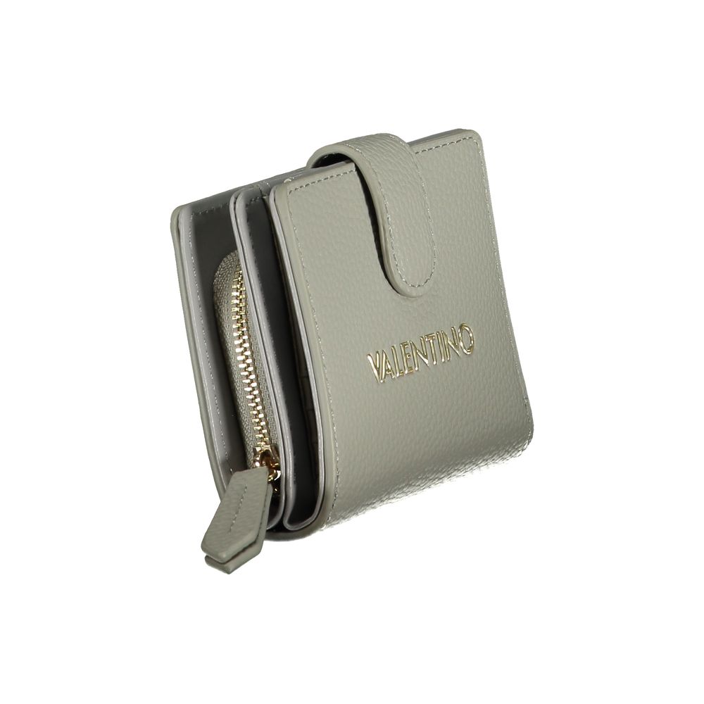 Mario Valentino Grigio Polyurethane Women Wallet | Regal Royce