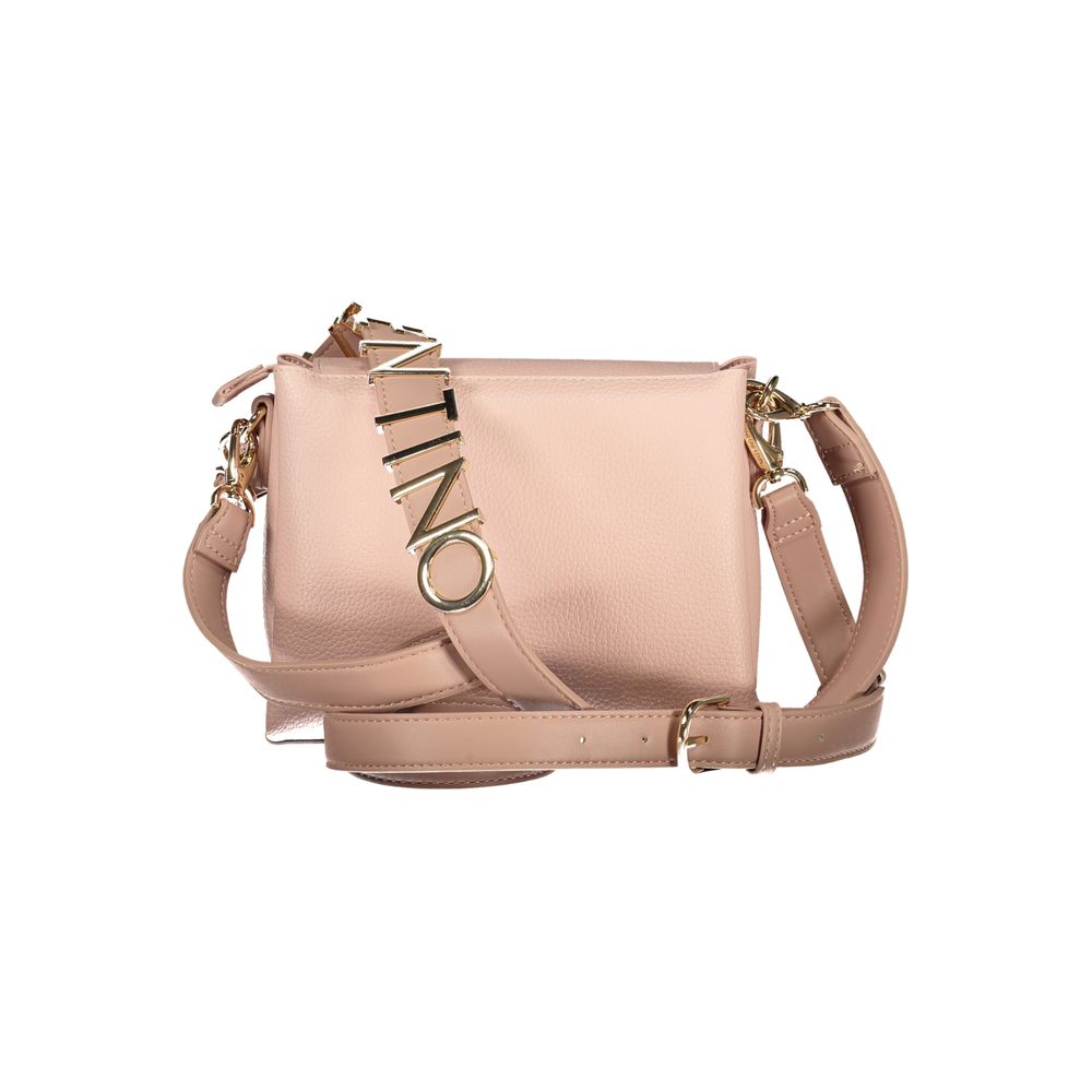 Mario Valentino Rosa Polyurethane Women Handbag | Regal Royce
