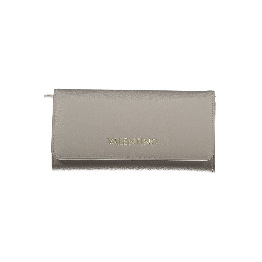 Mario Valentino Grigio Polyurethane Women Wallet | Regal Royce