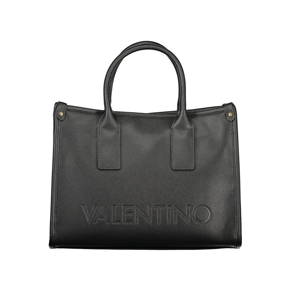 Mario Valentino Nero Poliuretano Women Handbag | Regal Royce