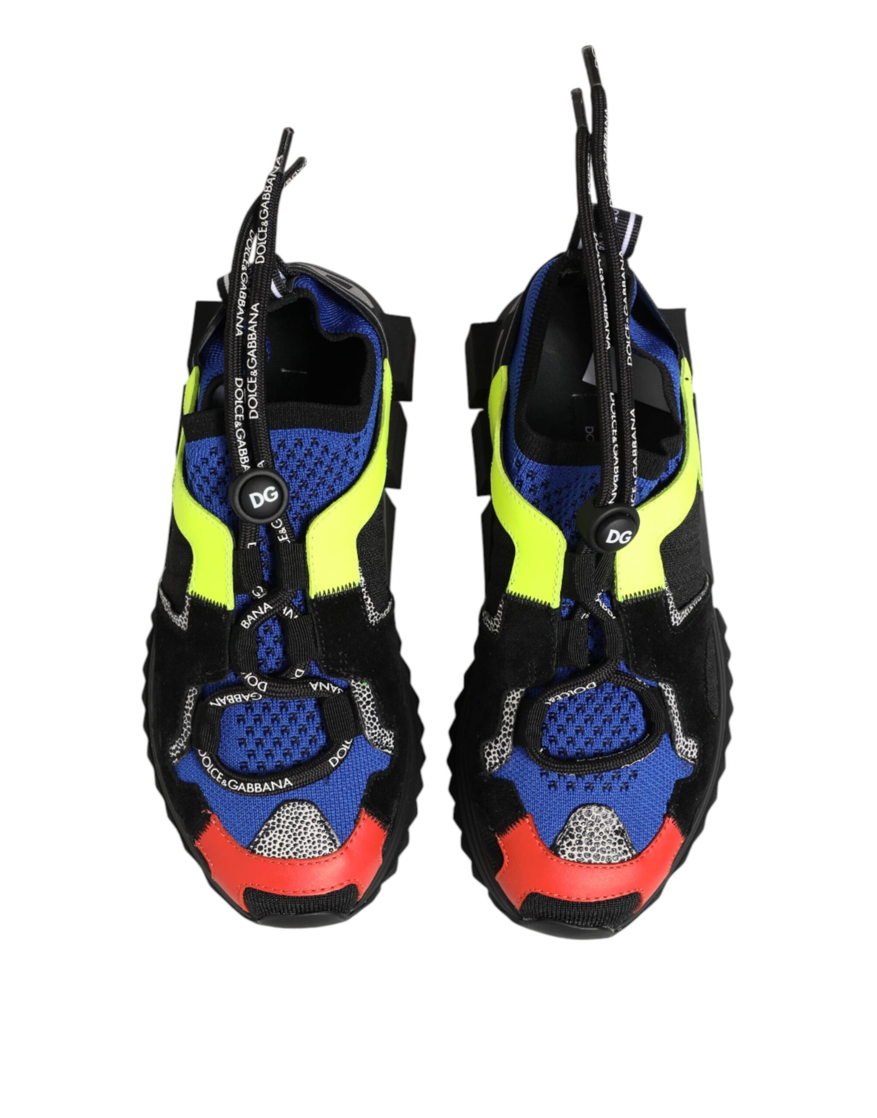 Dolce & Gabbana Multicolor Low Top Sorrento Sneakers Shoes | Regal Royce