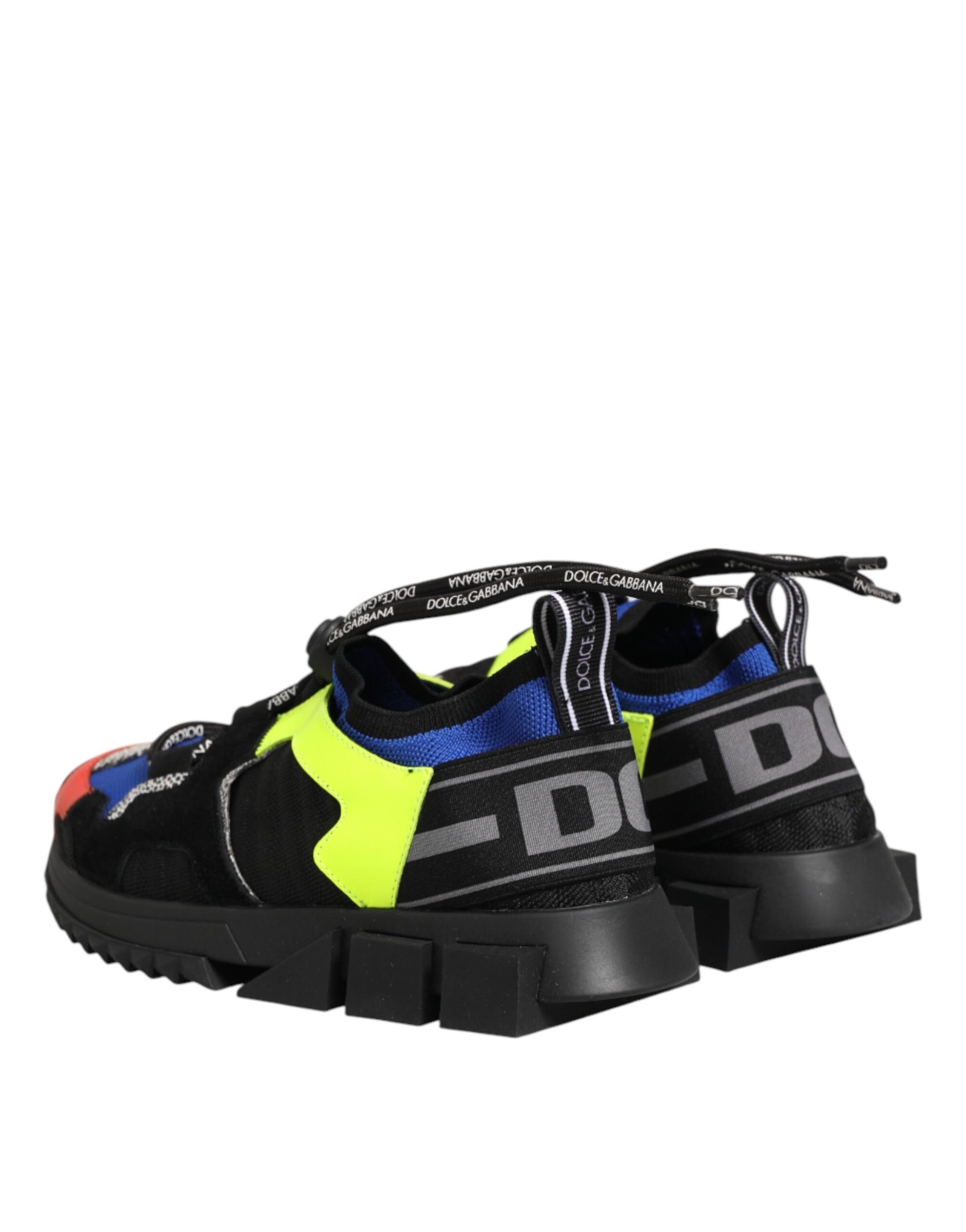 Dolce & Gabbana Multicolor Low Top Sorrento Sneakers Shoes | Regal Royce