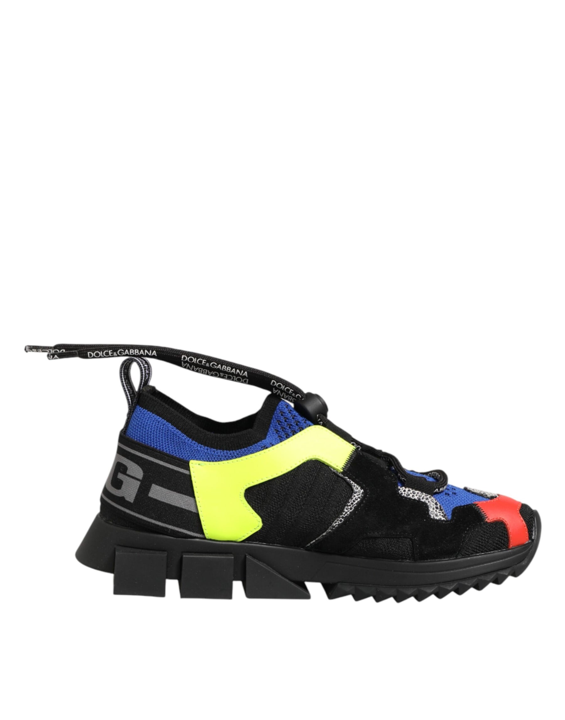 Dolce & Gabbana Multicolor Low Top Sorrento Sneakers Shoes | Regal Royce