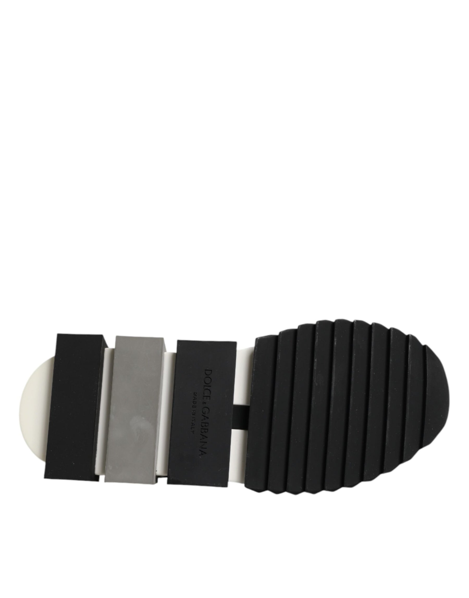 Dolce & Gabbana White Logo Low Top Sorrento Sneakers Shoes | Regal Royce