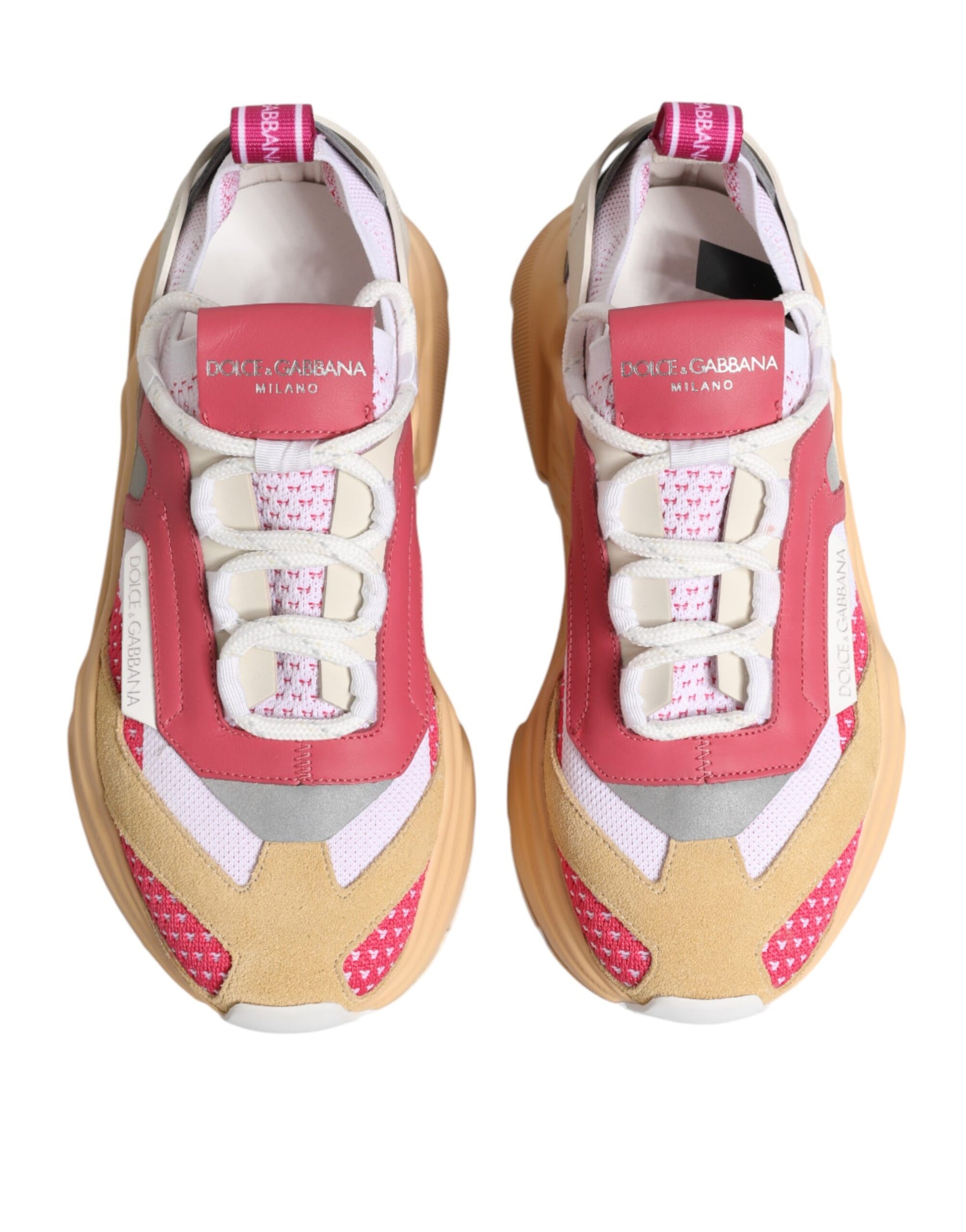 Dolce & Gabbana Multicolor Daymaster Low Top Sneakers Shoes | Regal Royce