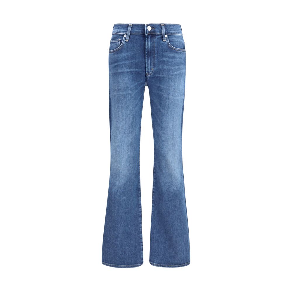 Citizens of Humanity Blue Cotton Flared Jeans | Regal Royce