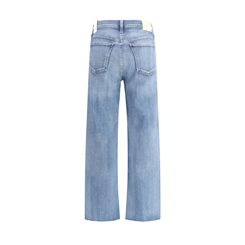 Citizens of Humanity Blue Cotton Straight-Leg Jeans | Regal Royce
