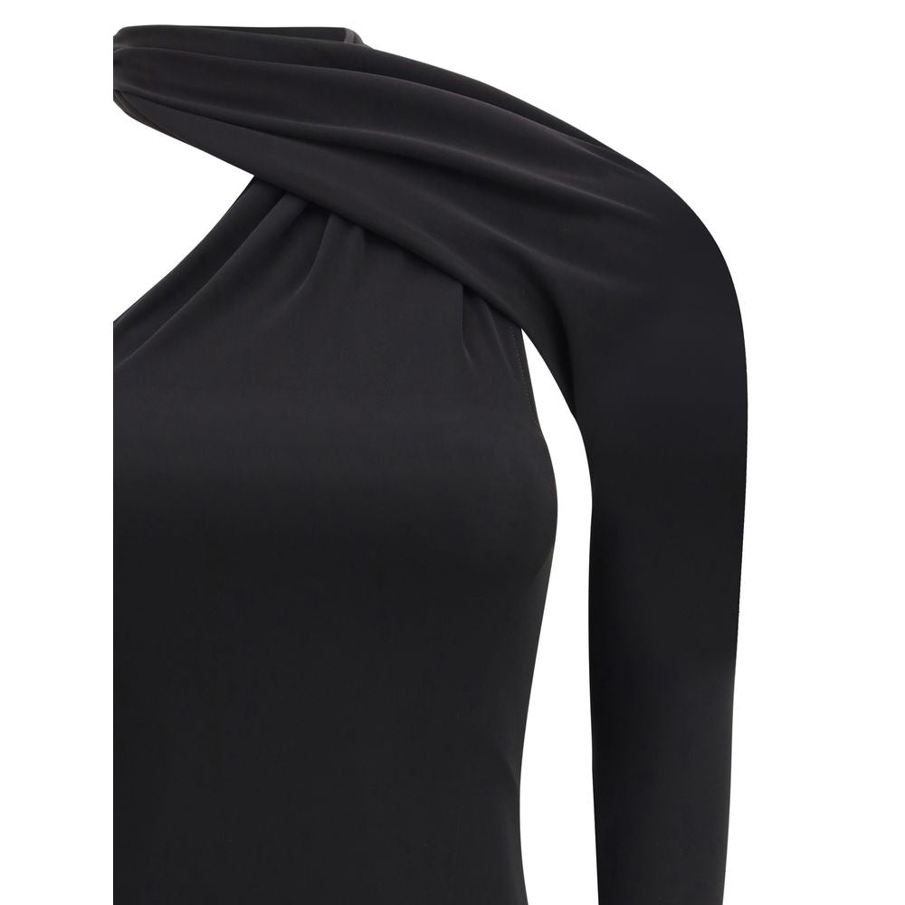 Courrèges Black Viscose Cocktail Dress | Regal Royce