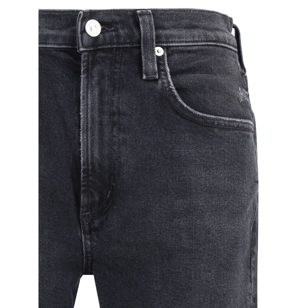 Citizens of Humanity Blue Cotton Straight-Leg Jeans | Regal Royce