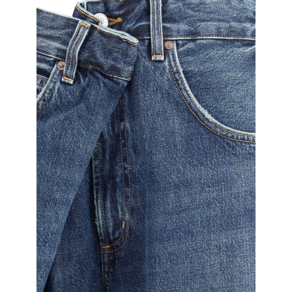 Agolde Blue Cotton Jeans Denim | Regal Royce