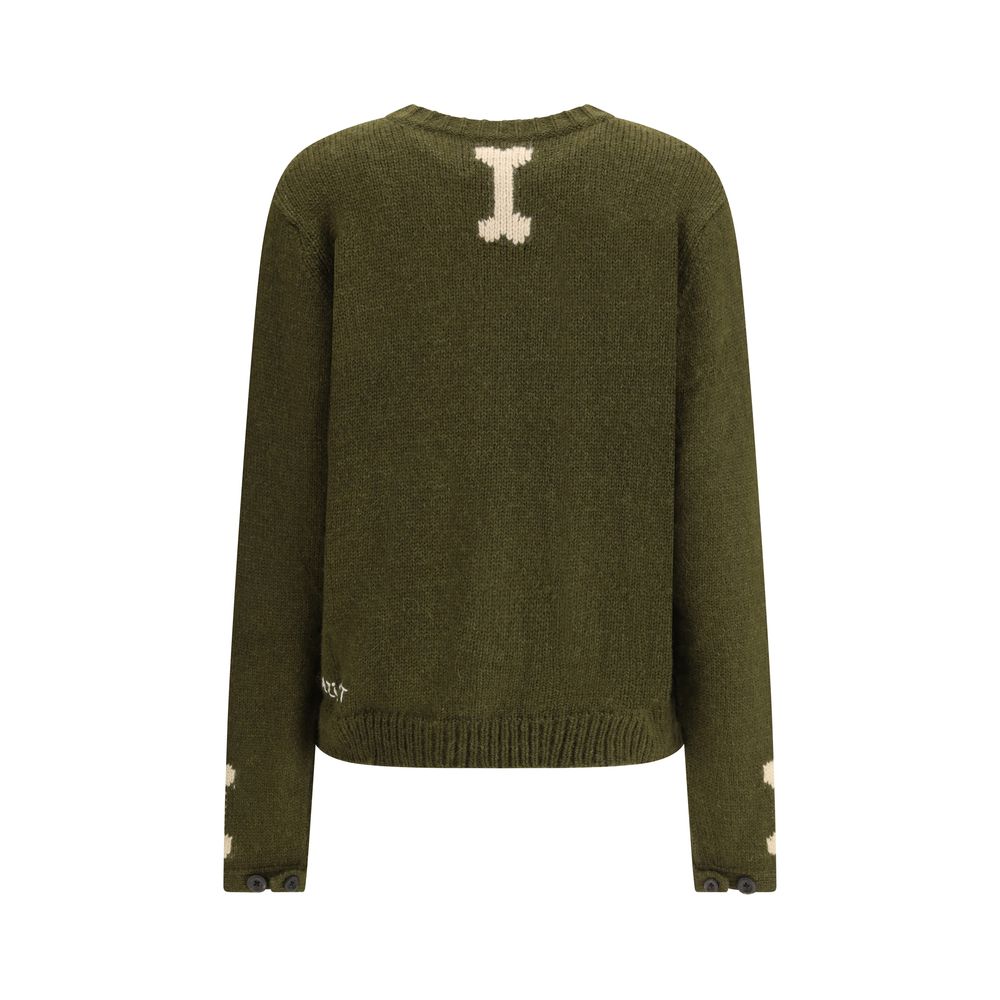 Baziszt Bicolor Alpaca Vicugna Pacos Cardigan