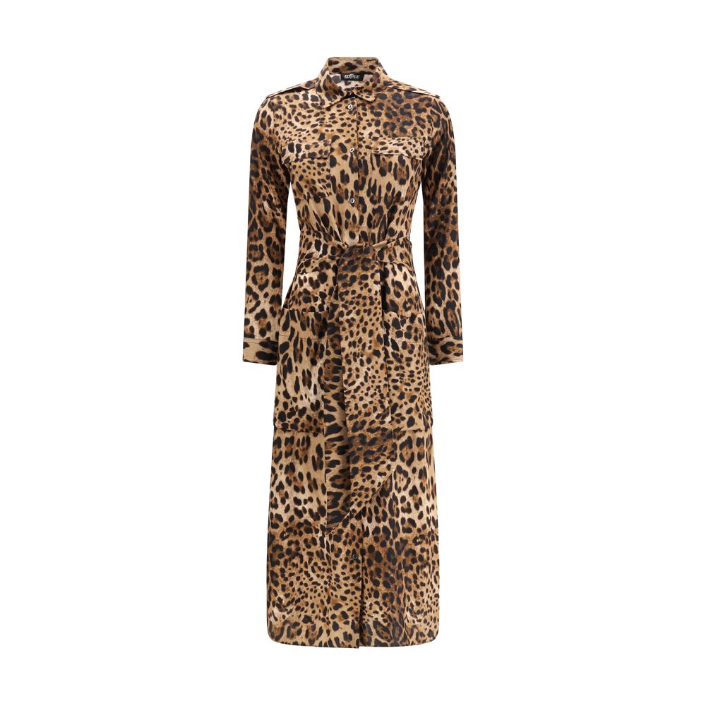 Ella Multicolor Silk Casual Dress | Regal Royce