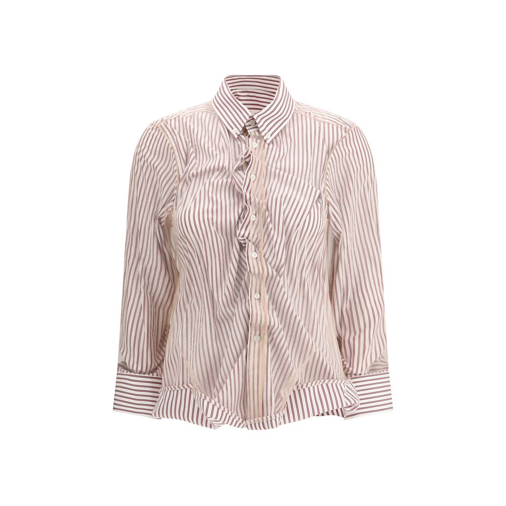 Margiela Multicolor Cotton Pattern Shirt | Regal Royce