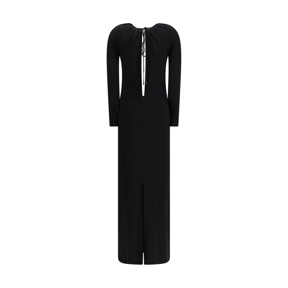 Marine Serre Black Viscose Casual Dress | Regal Royce
