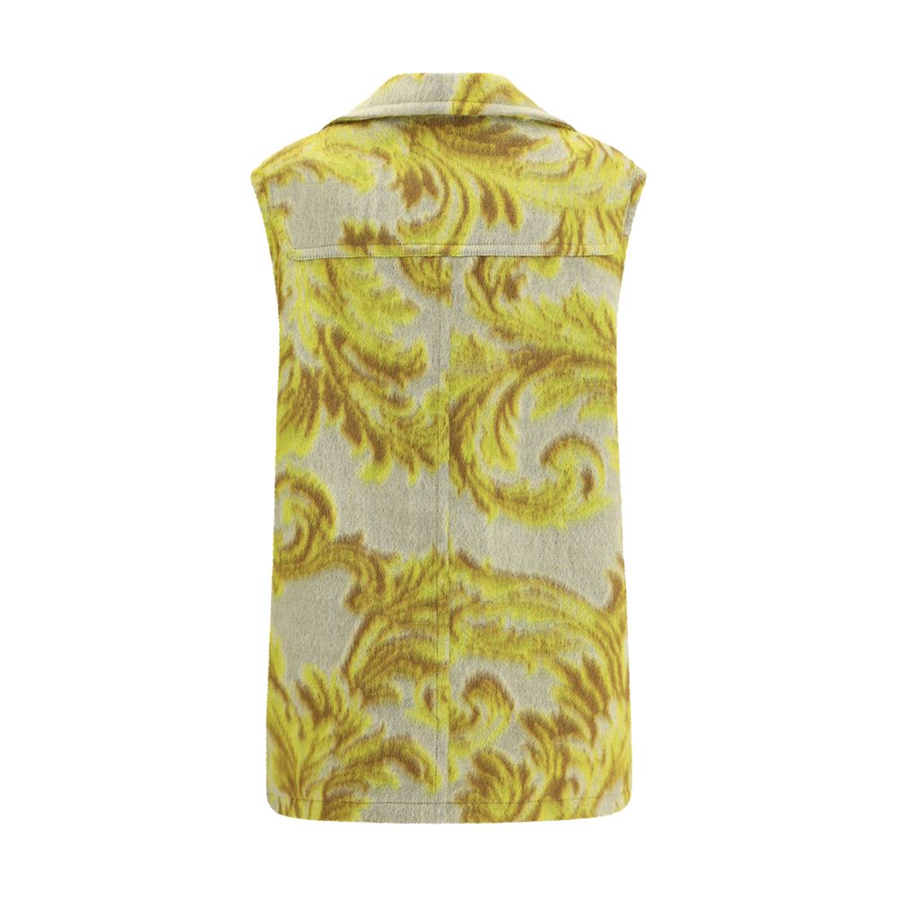 Etro Bicolor Wool Sleveless Jacket | Regal Royce