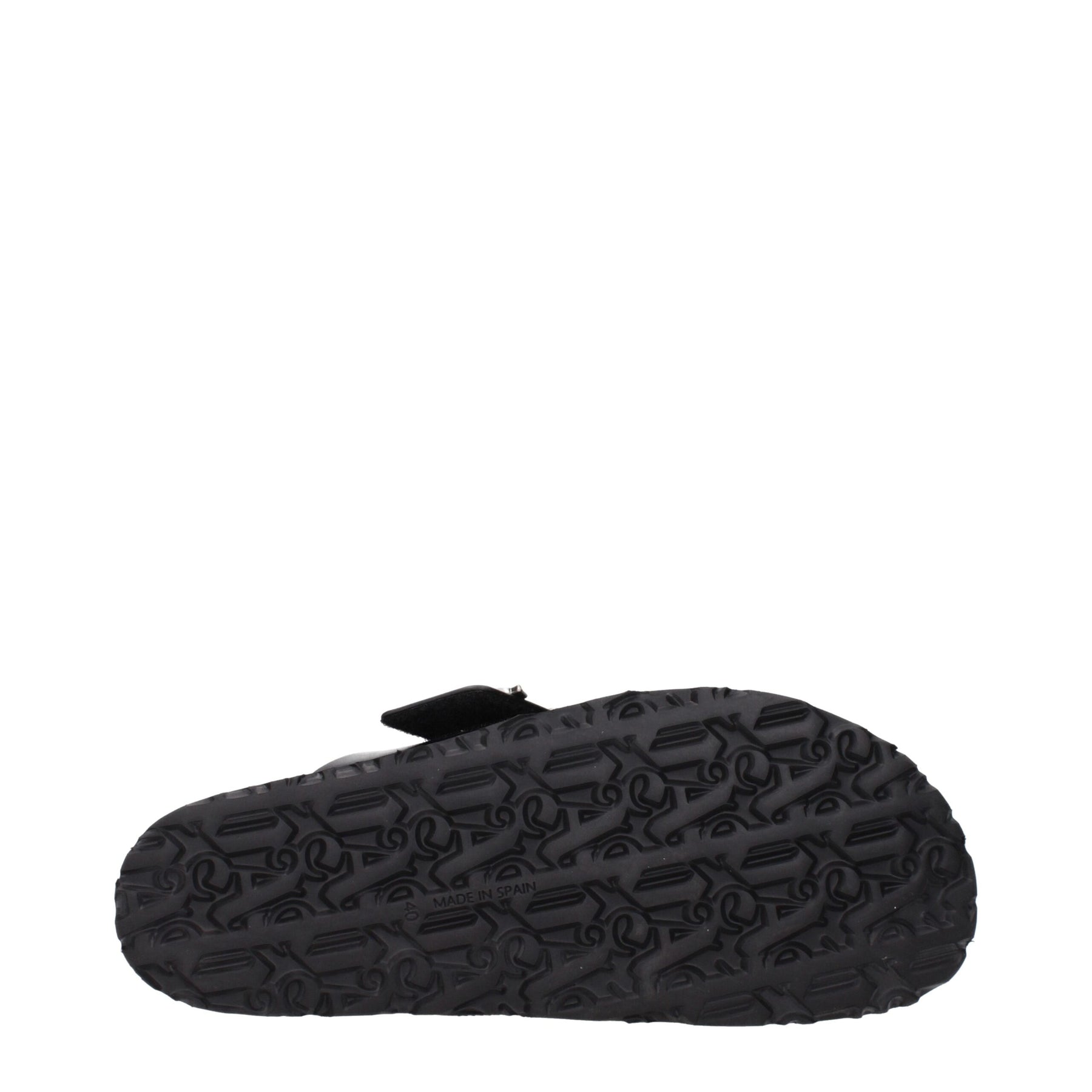 Palm Angels Black Leather Slippers | Regal Royce