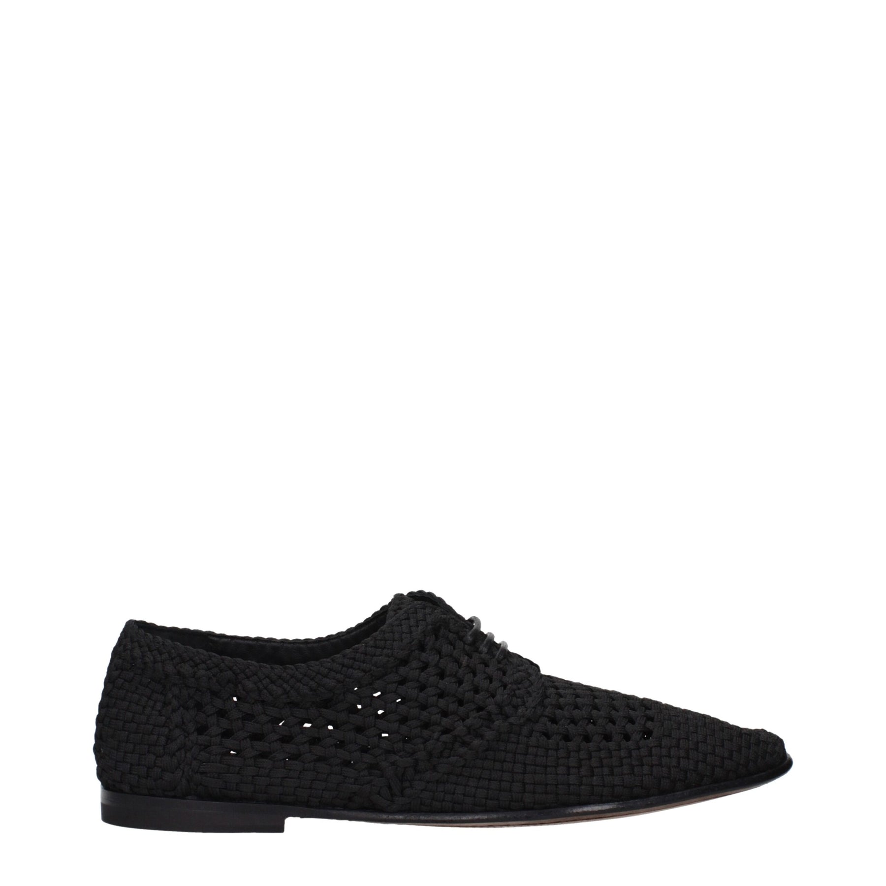 Dolce & Gabbana Black Fabric Shoes | Regal Royce