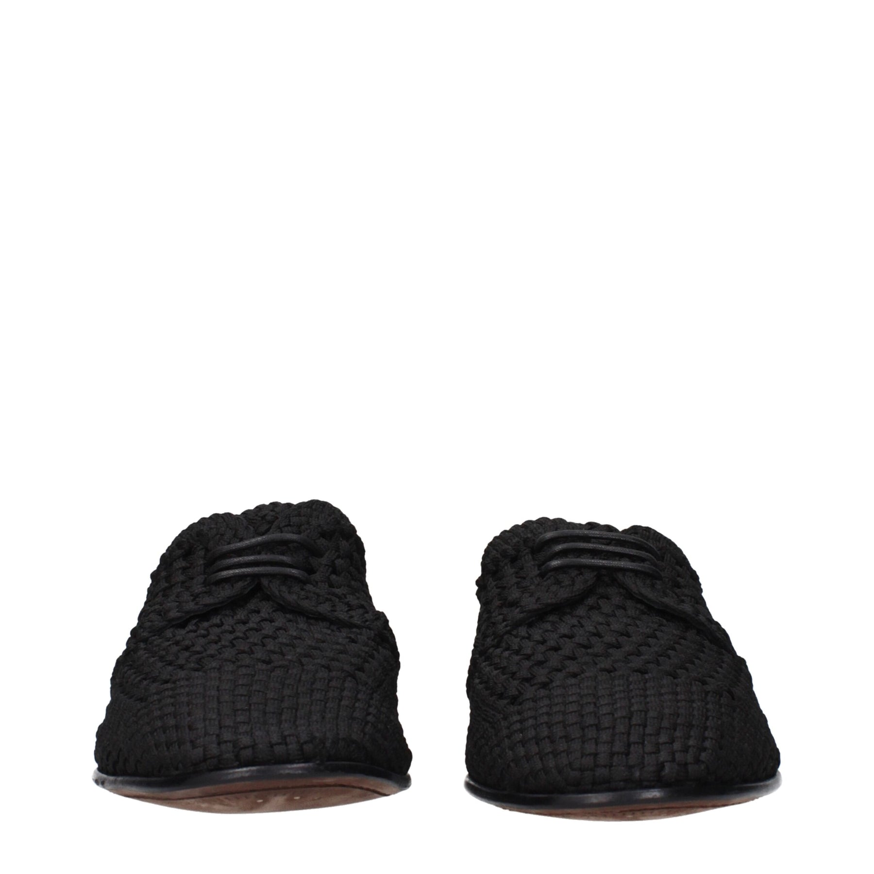 Dolce & Gabbana Black Fabric Shoes | Regal Royce