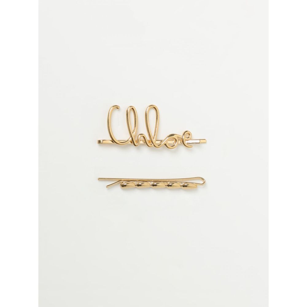 Chloé Brown Metal Hair Clip | Regal Royce