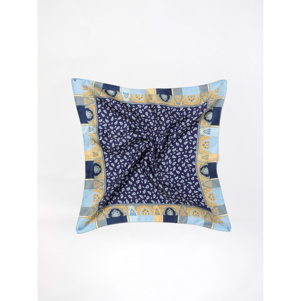 Etro Blue Silk Foulard | Regal Royce
