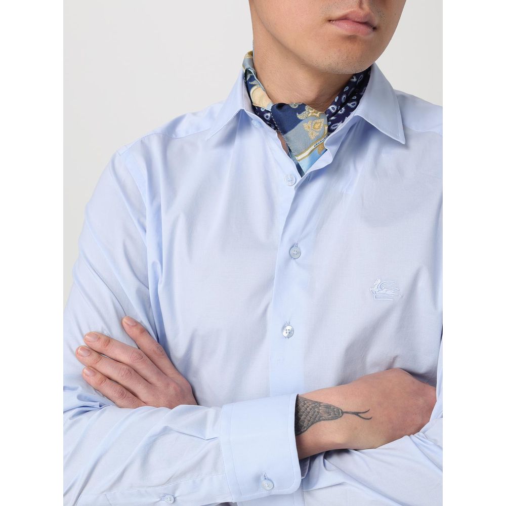 Etro Blue Silk Foulard | Regal Royce