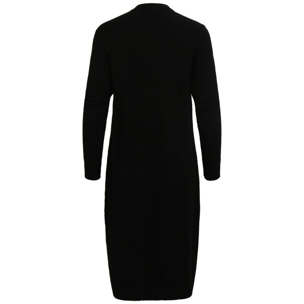 Vila Clothes Black Nylon Cardigan | Regal Royce