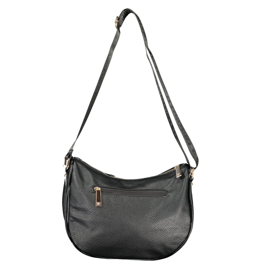 Laura Biagiotti Black PVC Women Handbag | Regal Royce