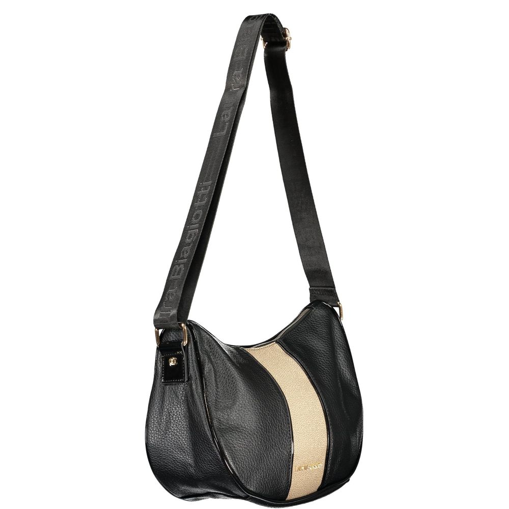 Laura Biagiotti Black PVC Women Handbag | Regal Royce