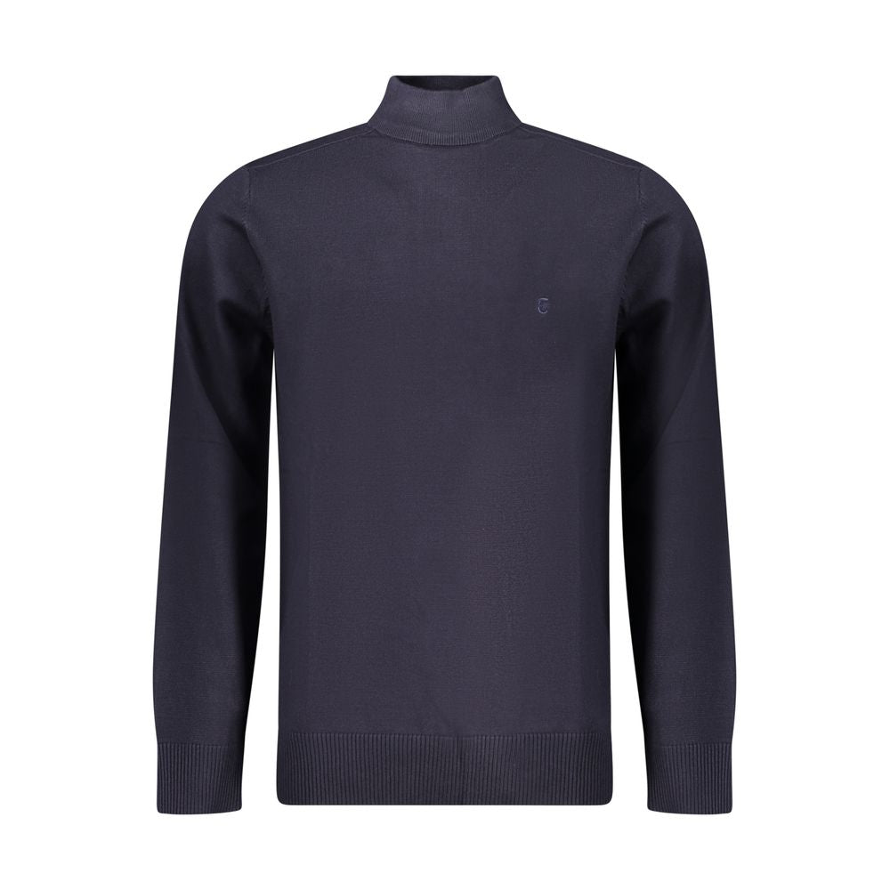Coveri Moving Blue Nylon Men Sweater