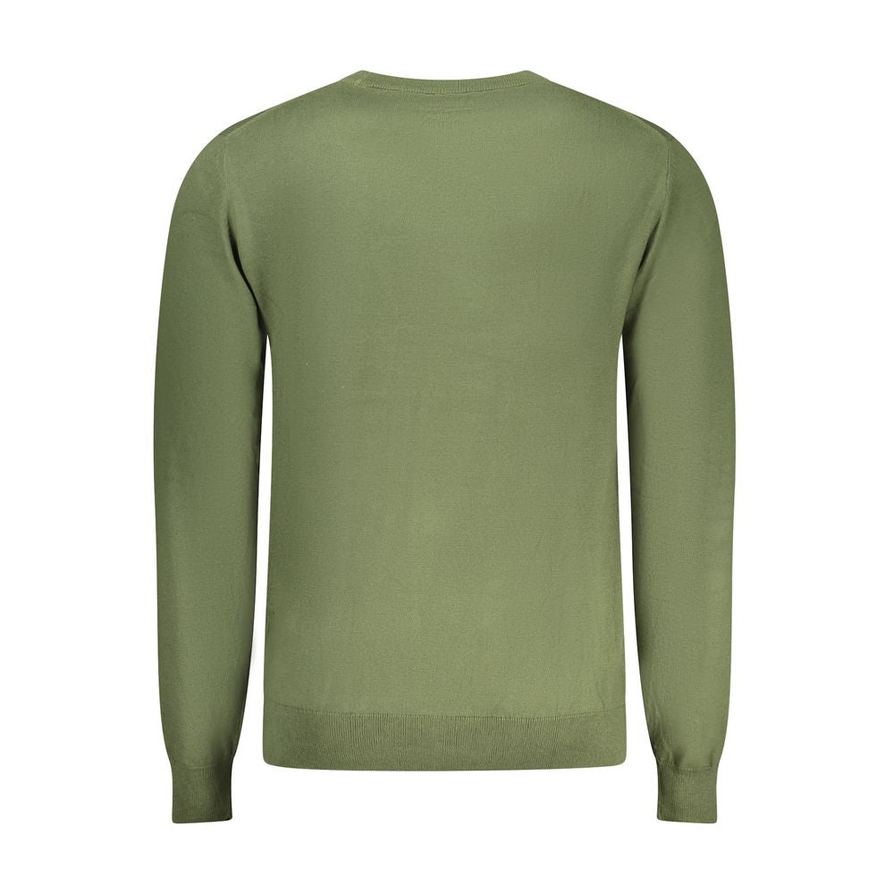 Accademia Militare Verde Cotton Men's Sweater | Regal Royce