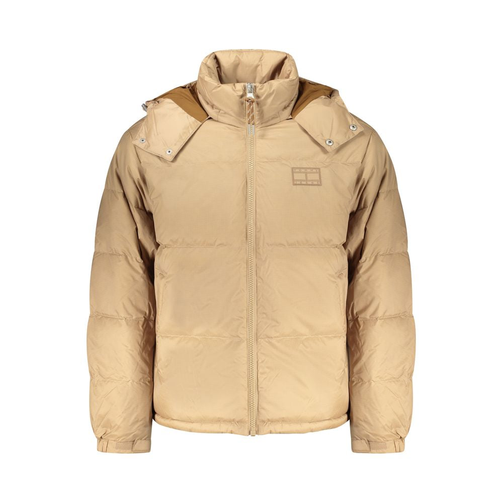 Tommy Hilfiger Beige Polyester Mens Jacket | Regal Royce