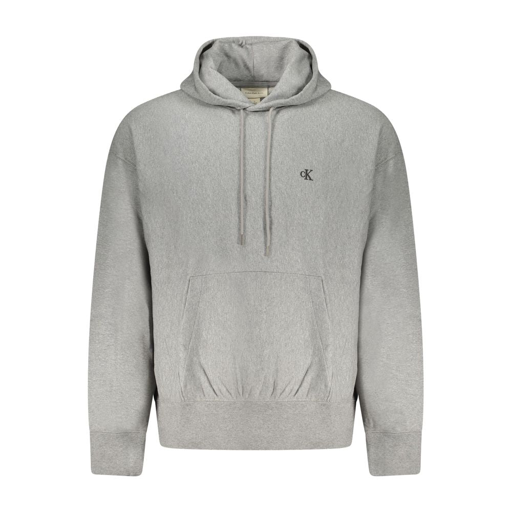 Calvin Klein Gray Cotton Men Sweatshirt | Regal Royce