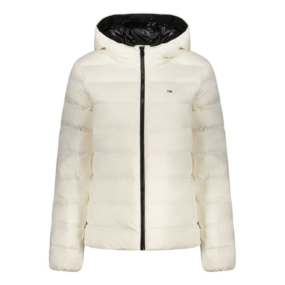 Tommy Hilfiger White Polyester Women's Jacket | Regal Royce
