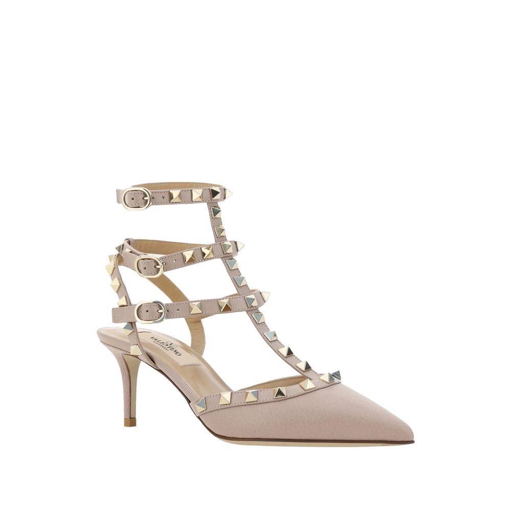 Valentino Garavani Multicolor Calfskin High Heel Pumps