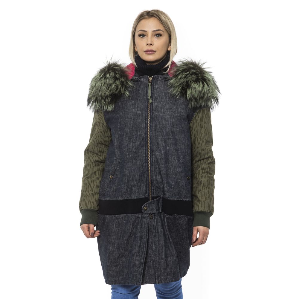 Mr&Mrs Italy Gray Leather Women Bomber Jacket | Regal Royce
