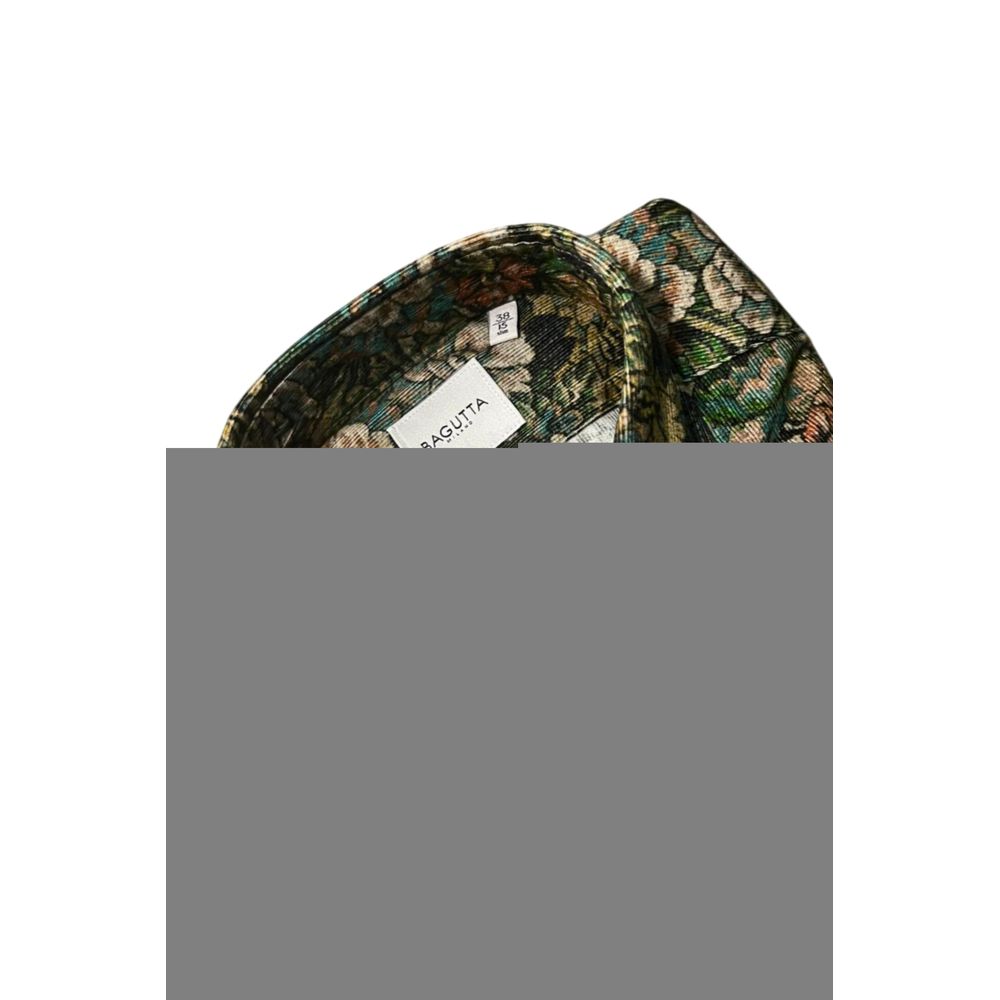 Bagutta Multicolor Cotton Men Shirt | Regal Royce