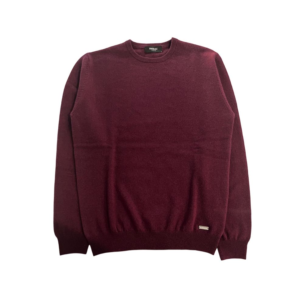 Baldinini Trend Red Cashmere Men Sweater | Regal Royce