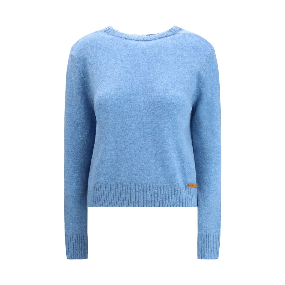 Marni Light Blue Cashmere Sweatshirt | Regal Royce