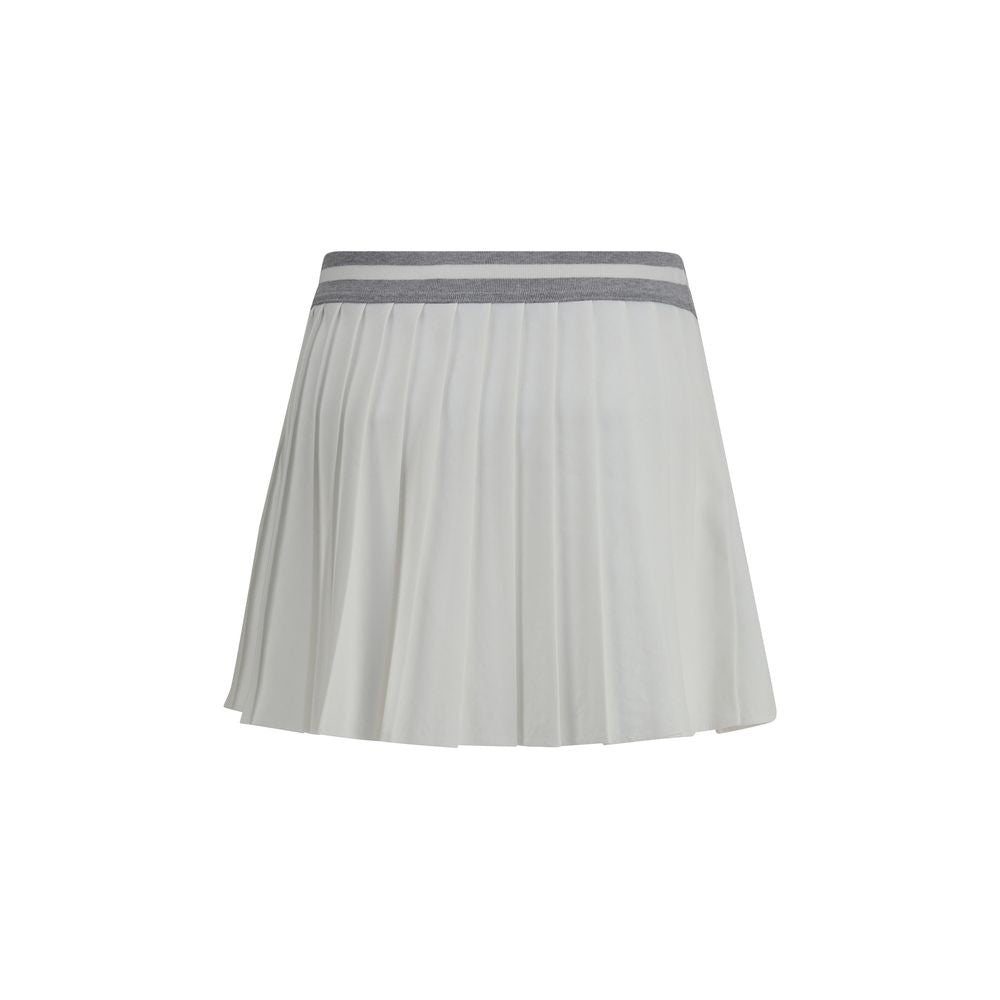Brunello Cucinelli White Polyester Mini Skirt | Regal Royce