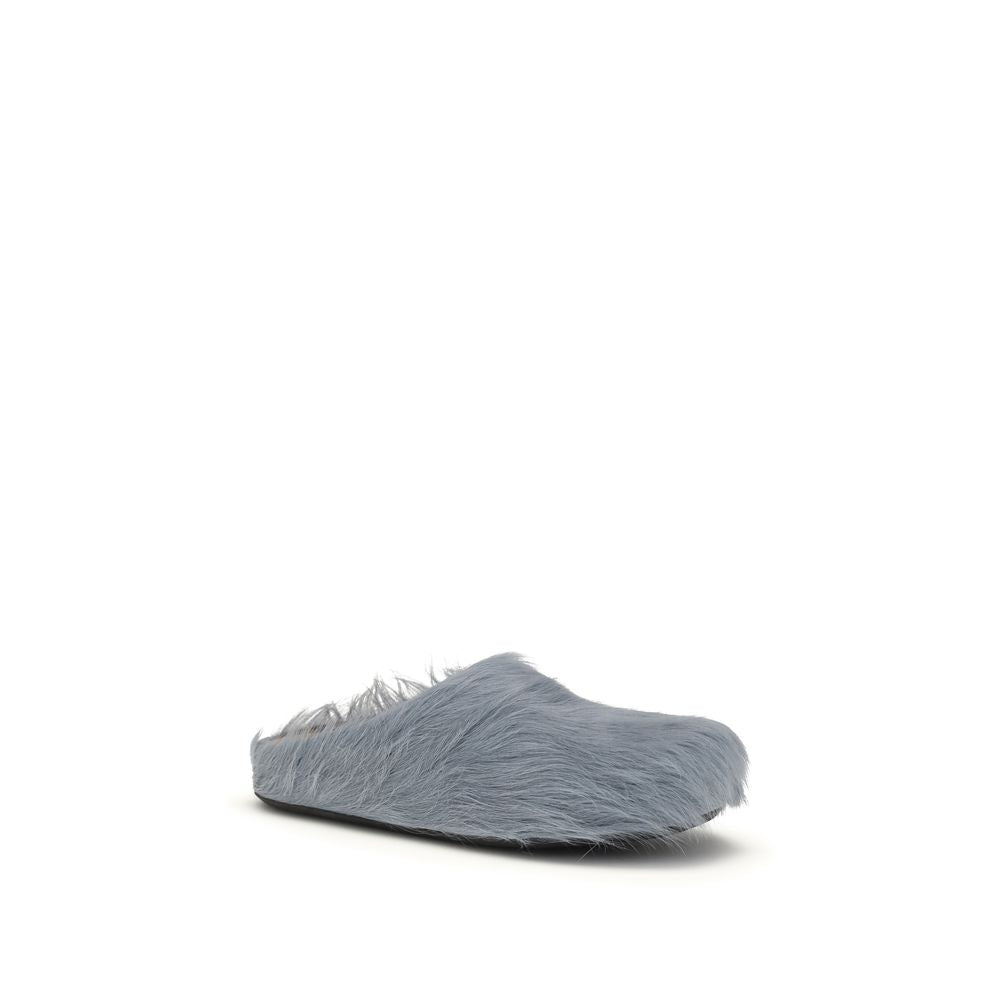 Marni Light Blue Rubber Mules | Regal Royce