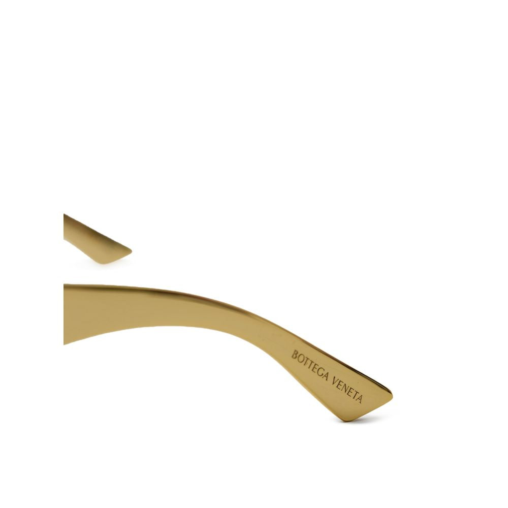 Bottega Veneta Gold Metal Sunglasses | Regal Royce